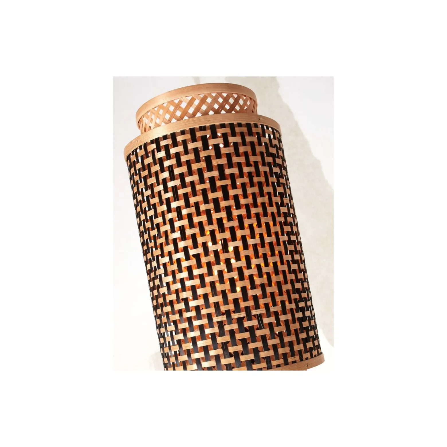 Good&Mojo Golvlampa Bhutan Bambu Brun | Passande för 1x E27