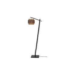 Good&Mojo Golvlampa Bhutan Bambu Brun S | Passande för 1x E27