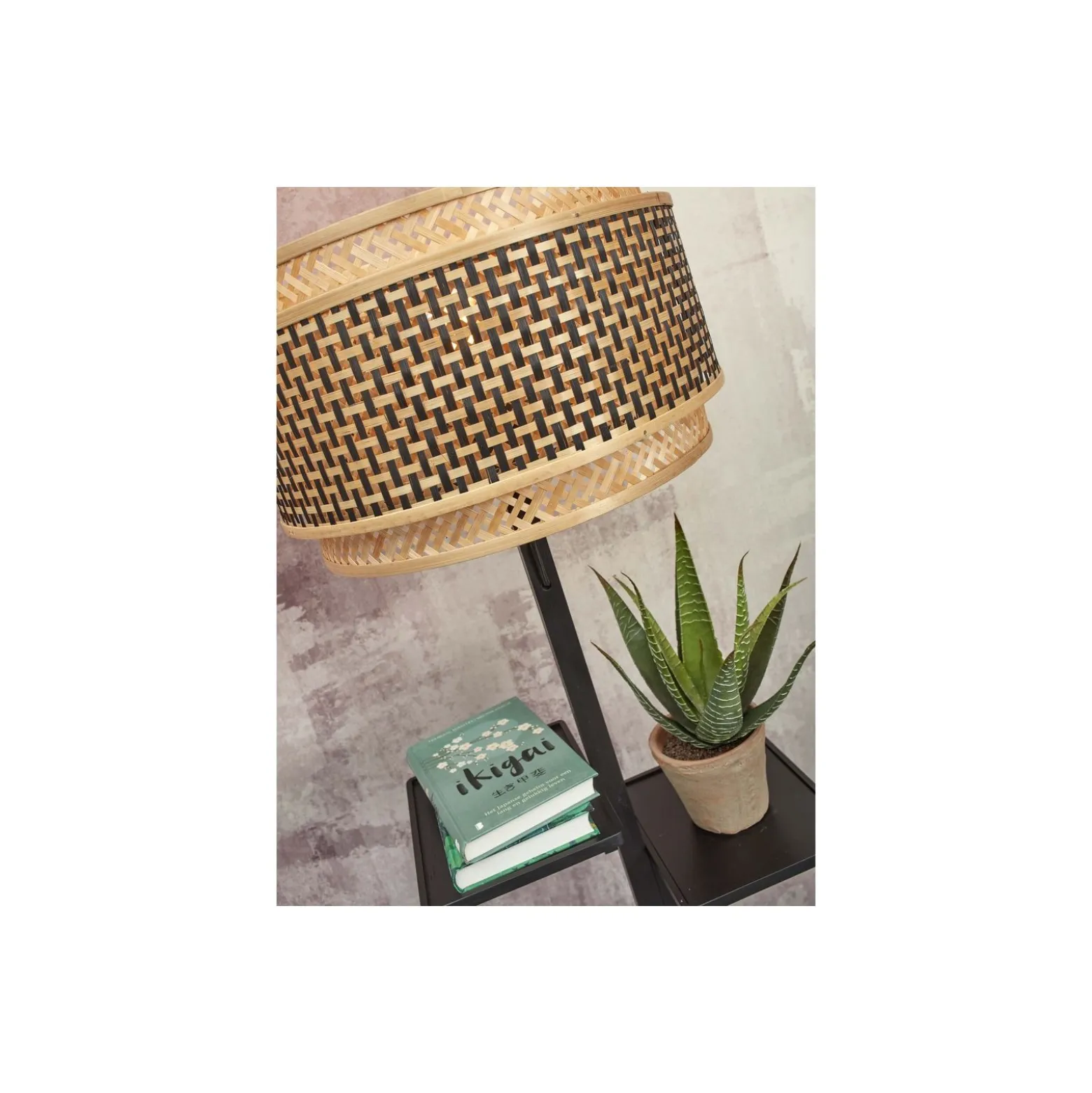 Good&Mojo Golvlampa Bhutan Bambu Brun | Passande för 1x E27