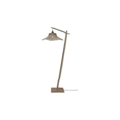 Good&Mojo Golvlampa Ibiza Bambu Brun | Passande för 1x E27