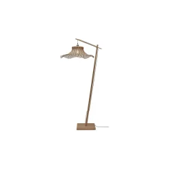 Good&Mojo Golvlampa Ibiza Bambu Brun | Passande för 1x E27
