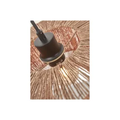 Good&Mojo Golvlampa Iguazu Bambu Brun | Passande för 1x E27