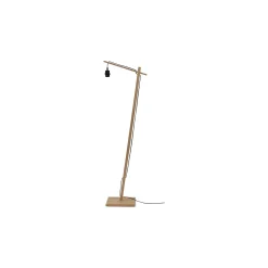 Good&Mojo Golvlampa Iguazu Bambu Brun | Passande för 1x E27