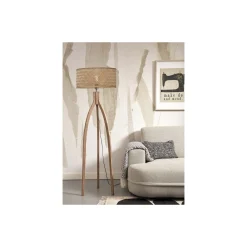 Good&Mojo Golvlampa Java Bambu Brun | Passande för 1x E27