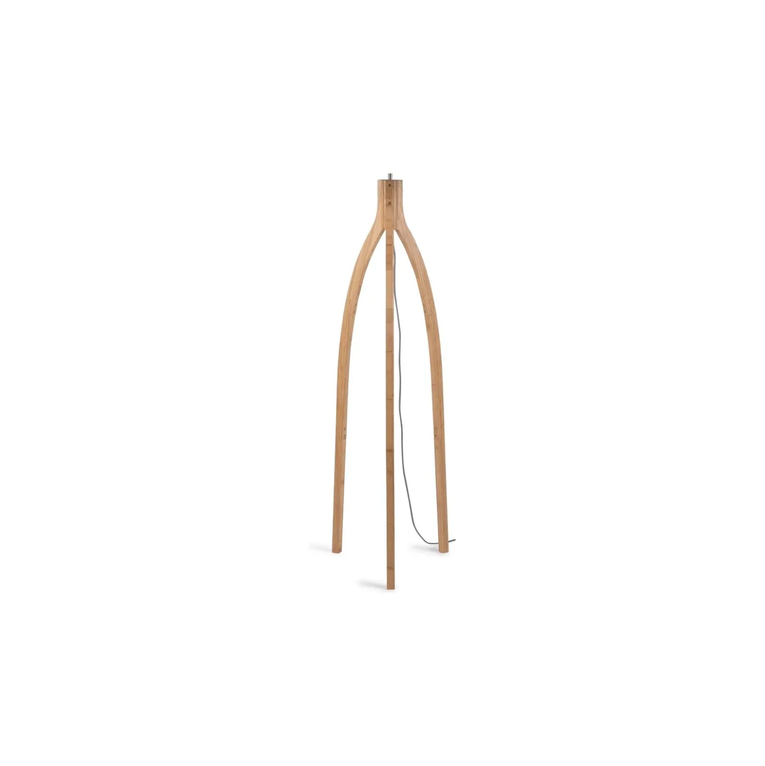 Good&Mojo Golvlampa Java Bambu Brun | Passande för 1x E27