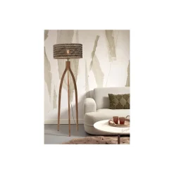 Good&Mojo Golvlampa Java Bambu Brun | Passande för 1x E27