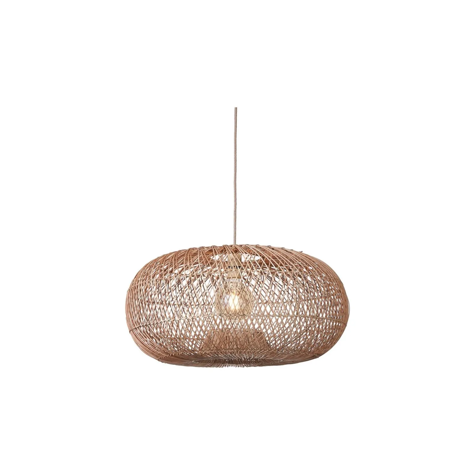 Good&Mojo Pendellampa Arizona Rattan Natural L | Passande för 1x E27