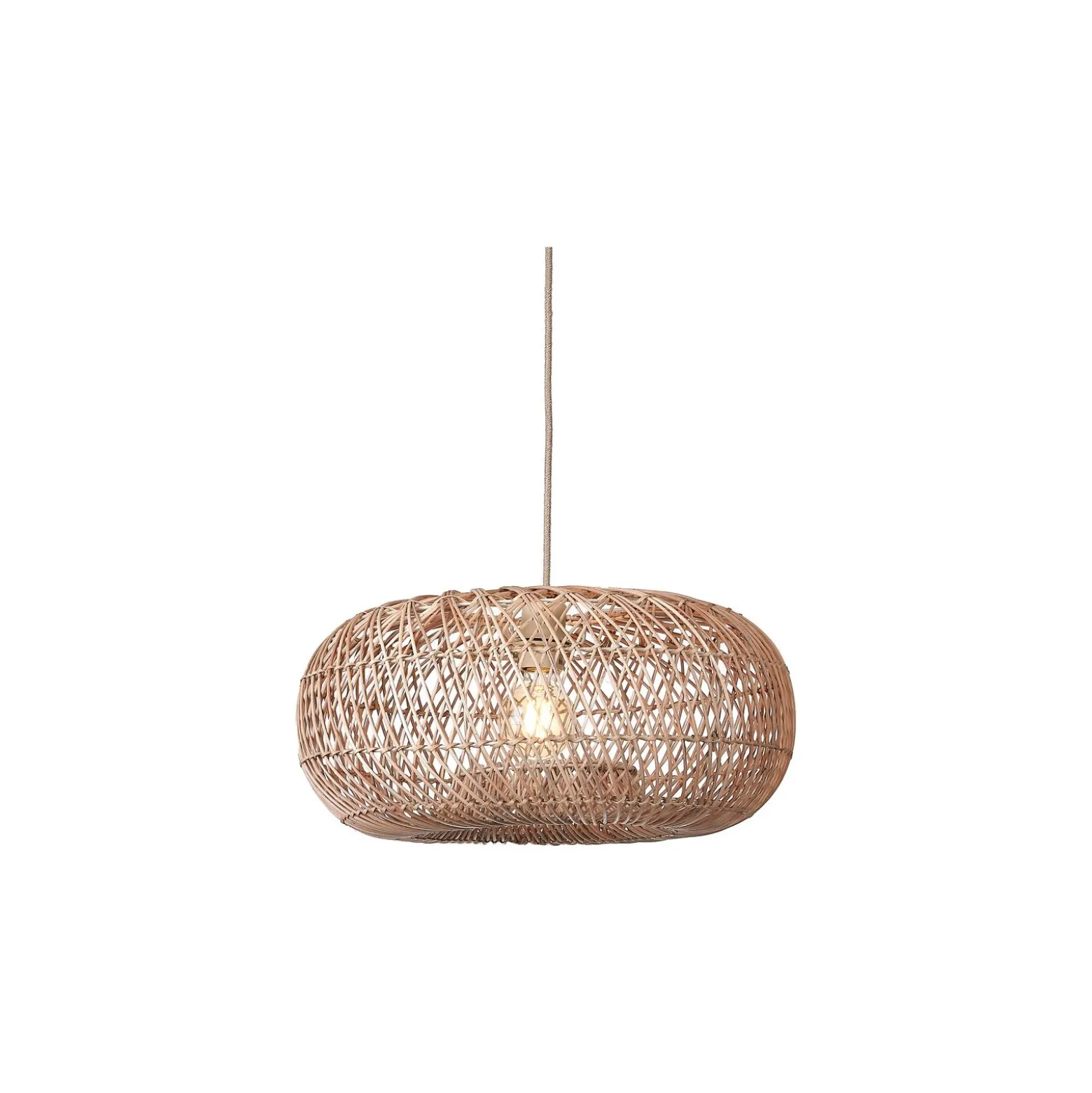 Good&Mojo Pendellampa Arizona Rattan Natural S | Passande för 1x E27