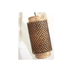 Good&Mojo Pendellampa Bhutan Bambu Brun L | Passande för 1x E27