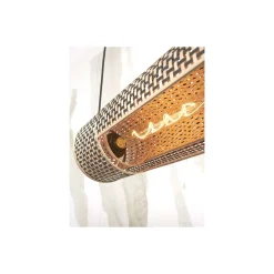 Good&Mojo Pendellampa Bhutan Bambu Brun | Passande för 2x E27