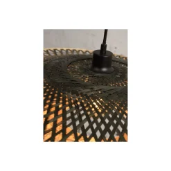 Good&Mojo Pendellampa Kalimantan Bambu Svart S | Passande för 1x E27