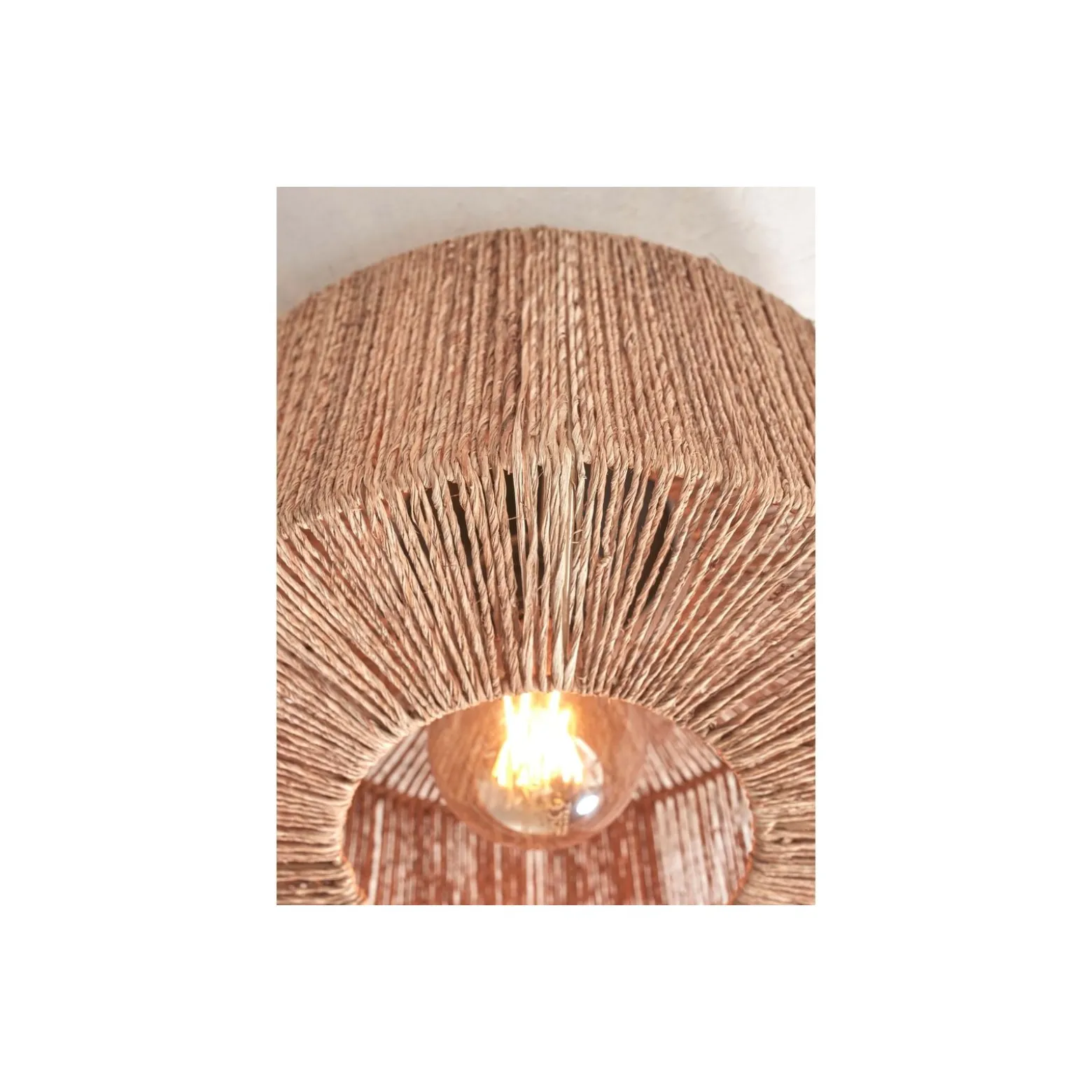 Good&Mojo Taklampa Iguazu Jute Brun | Passande för 1x E27