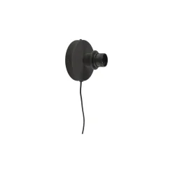 Good&Mojo Vägglampa Bali Bambu Svart L | Passande för 1x E27