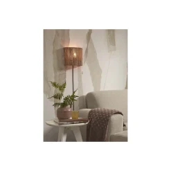 Good&Mojo Vägglampa Iguazu Jute Brun S | Passande för 1x E27