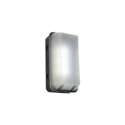 Interlight LED Plafond Vandalsäker Svart 8W 600lm - 840 Kallvit | IP65