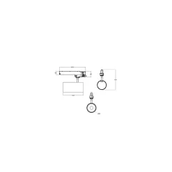 Interlight LED-skenbelysning Sense Svart 30W 2300lm 24D - 922-965 Justerbar Vit | incl. AI Sensor