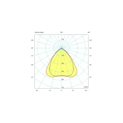 Interlight LED-skenbelysning Orion Svart 29W 5600lm 80D - 840 Kallvit
