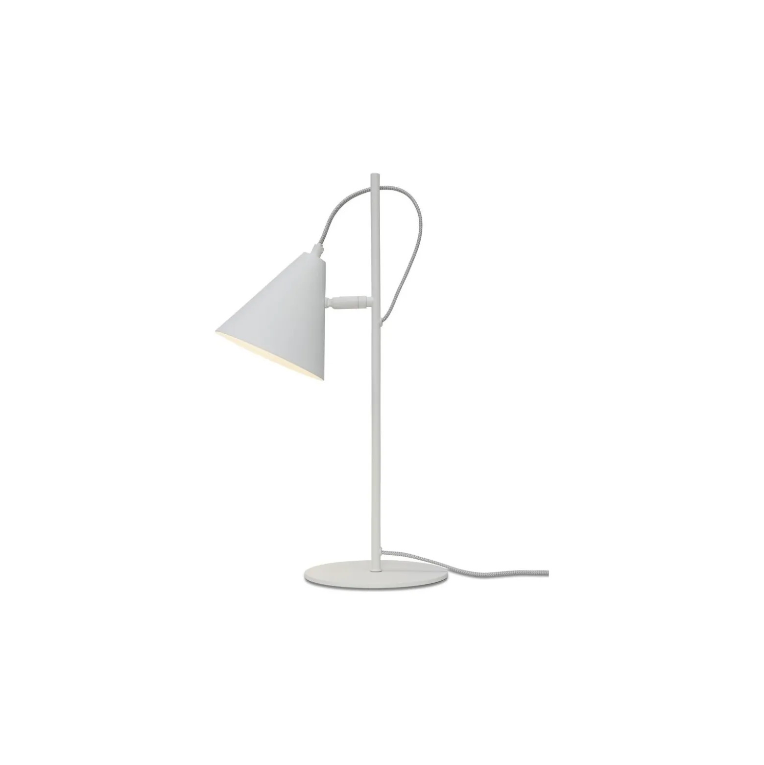 It's about RoMi Bordslampa Lisbon Järn Vit | Passande för 1x E14