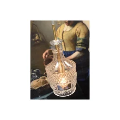 It's about RoMi Pendellampa Brussels Glas Guld | Passande för 1x E14