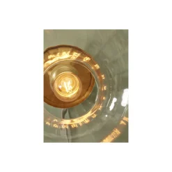 It's about RoMi Taklampa Brussels Glas Guld | Passande för 1x E27