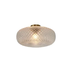 It's about RoMi Taklampa Venice Glas Transparent | Passande för 1x E27