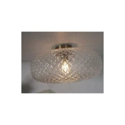 It's about RoMi Taklampa Venice Glas Transparent | Passande för 1x E27