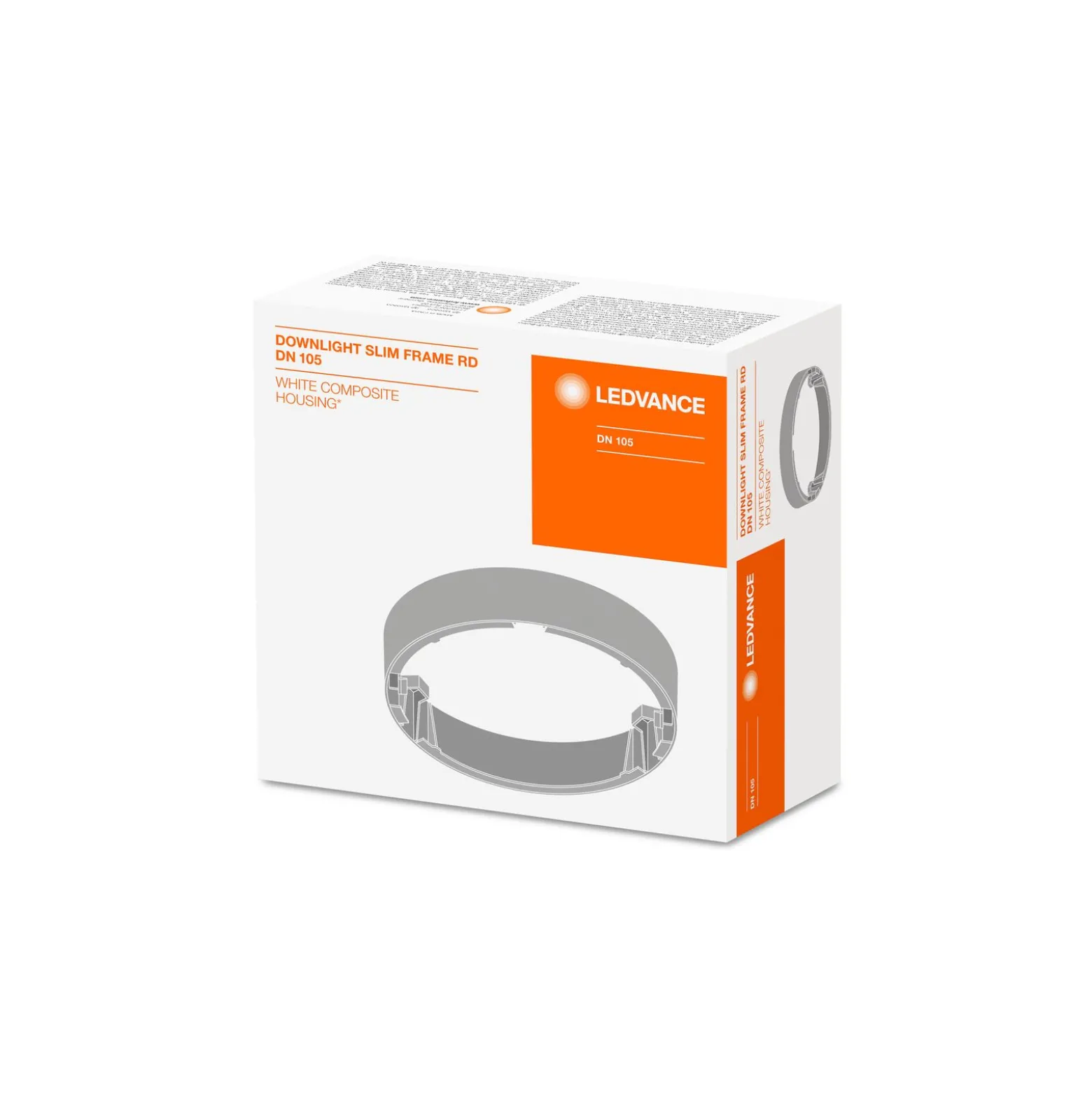 Ledvance Downlight Ram Slim Runda För DN105