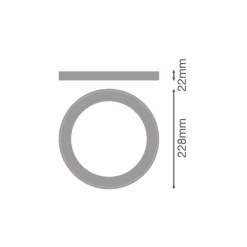 Ledvance Downlight Universal Ring Brun | 200mm