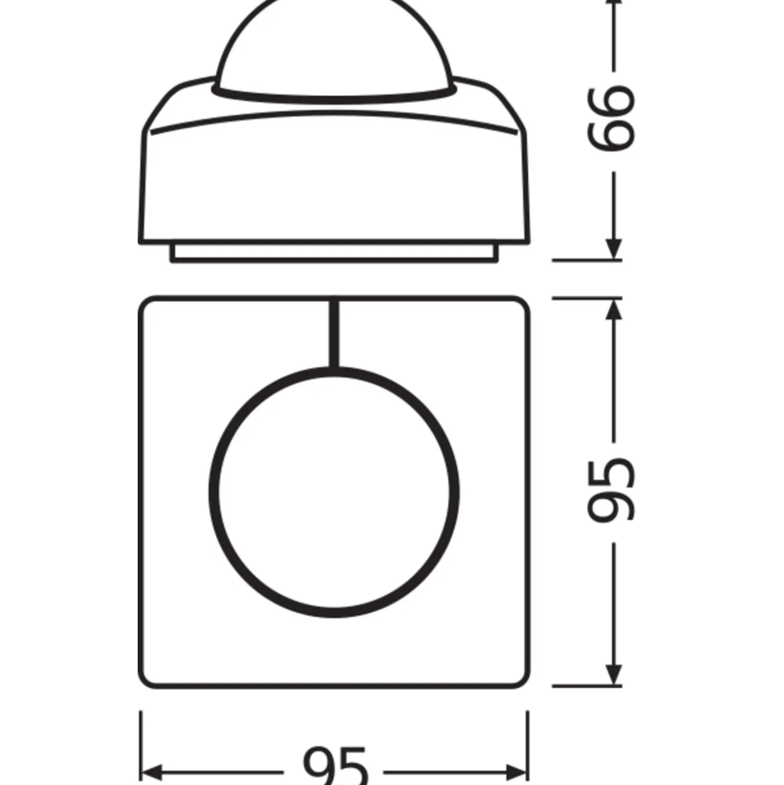 Ledvance Highbay Connected Sensor Zigbee Gen 3