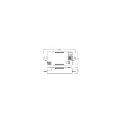 Ledvance LED Drivdon Surface Platt 27/220-240V/650 Sf Fl
