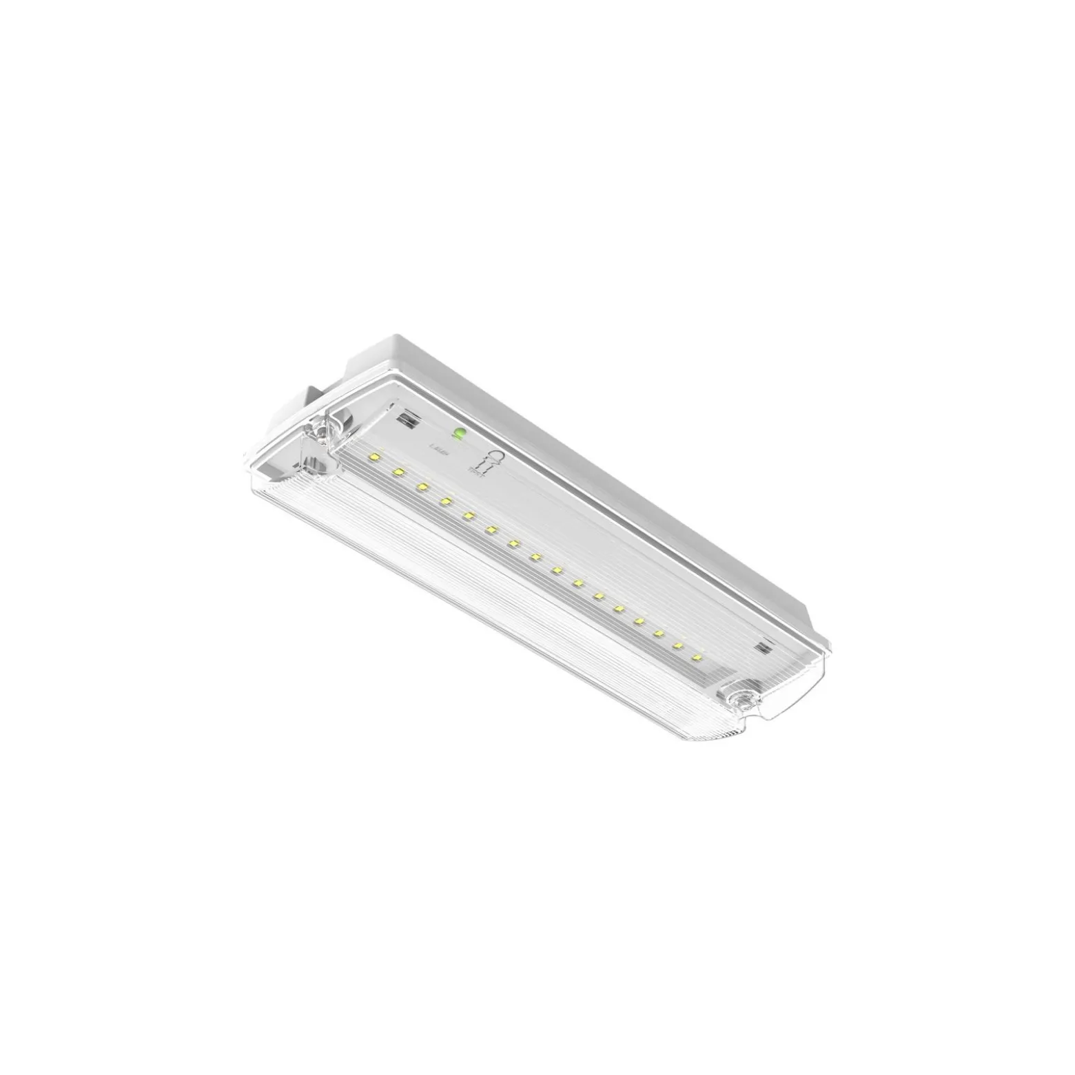 Ledvance LED Nöd Bulkhead Rektangulär Vit 1.3W 200lm - 757 Kallvit