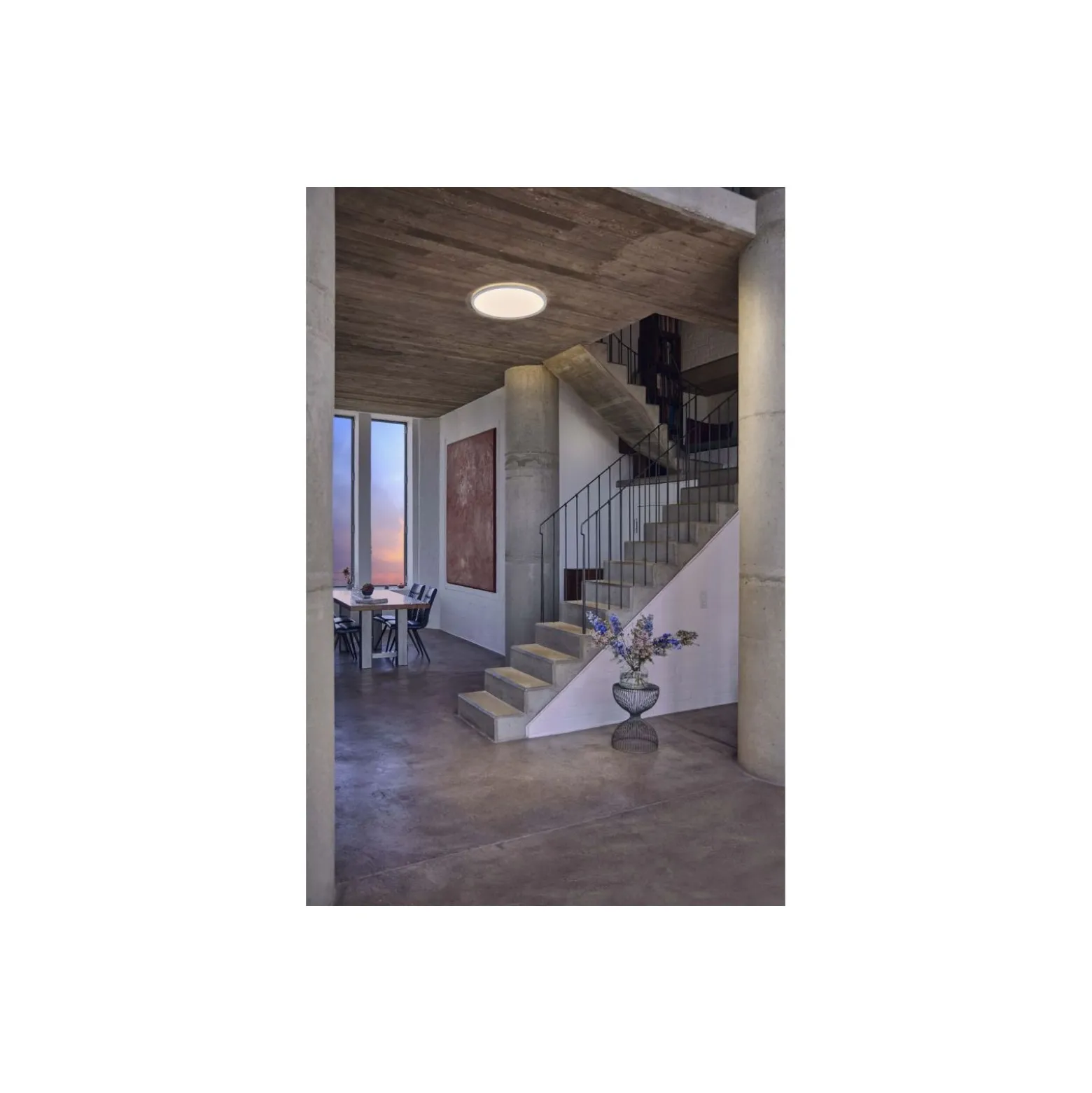 Ledvance LED Plafond Orbis Ultra Slim Click Vit 22W 1850lm - 830 Varm Vit | 400mm - IP20
