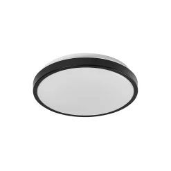 Ledvance LED Plafond Orbis London Svart 16W 1000lm - 830 Varm Vit | 280mm - IP20