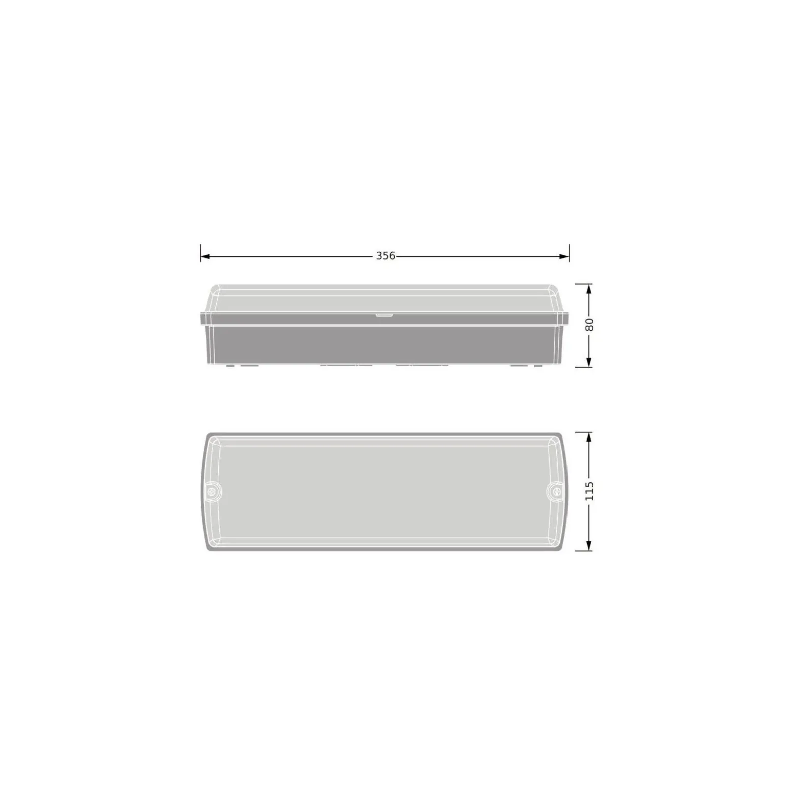 Ledvance LED Plafond Svart 9W 840lm - 830-840 CCT | Rörelsesensor
