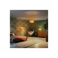 Ledvance Bordslampa Decor Bale Beige | Passande för 1x E27