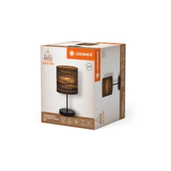 Ledvance Bordslampa Decor Cylinder Brun | Passande för 1x E27