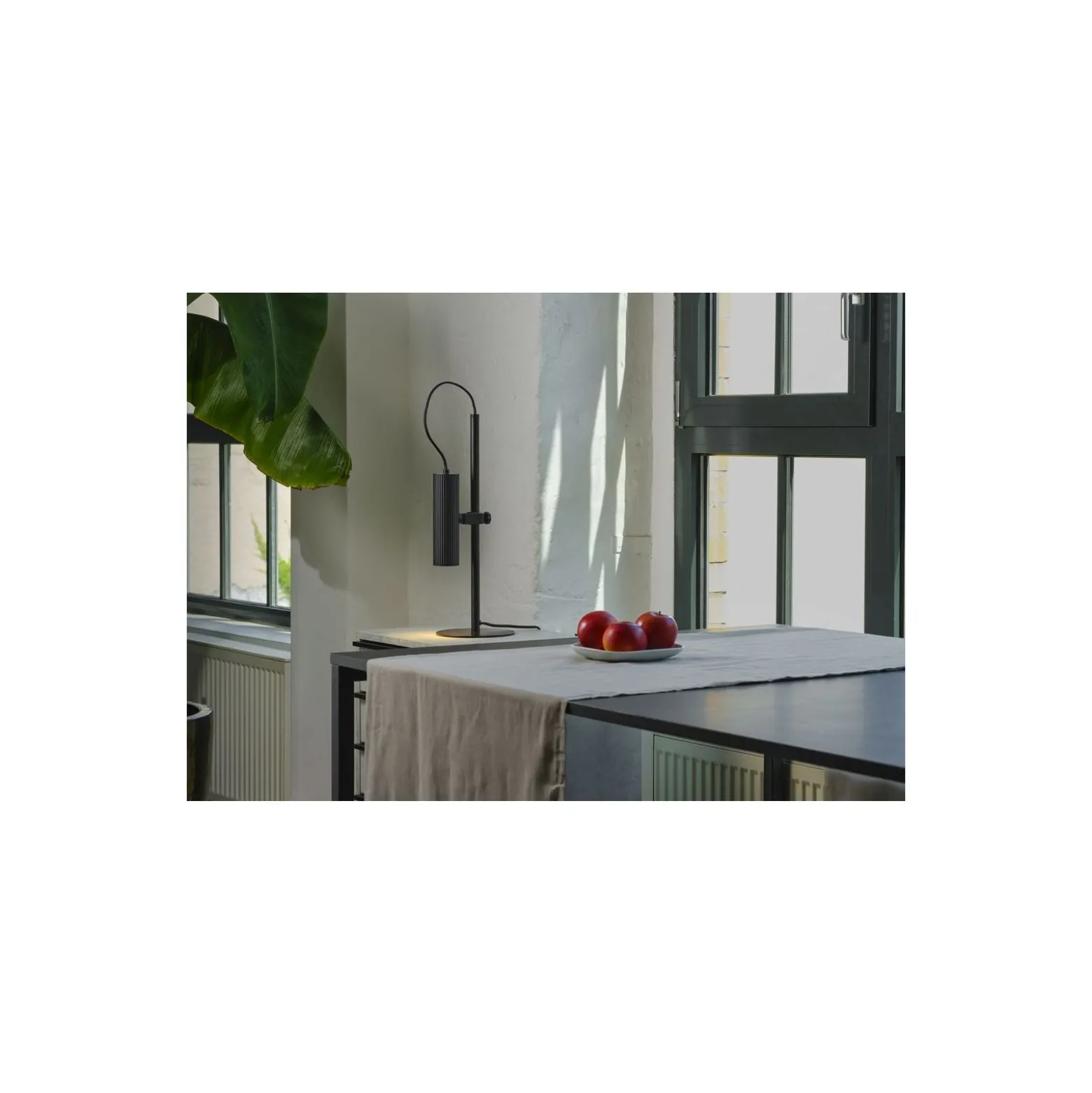 Ledvance Bordslampa Decor Drums Svart | Passande för 1x GU10