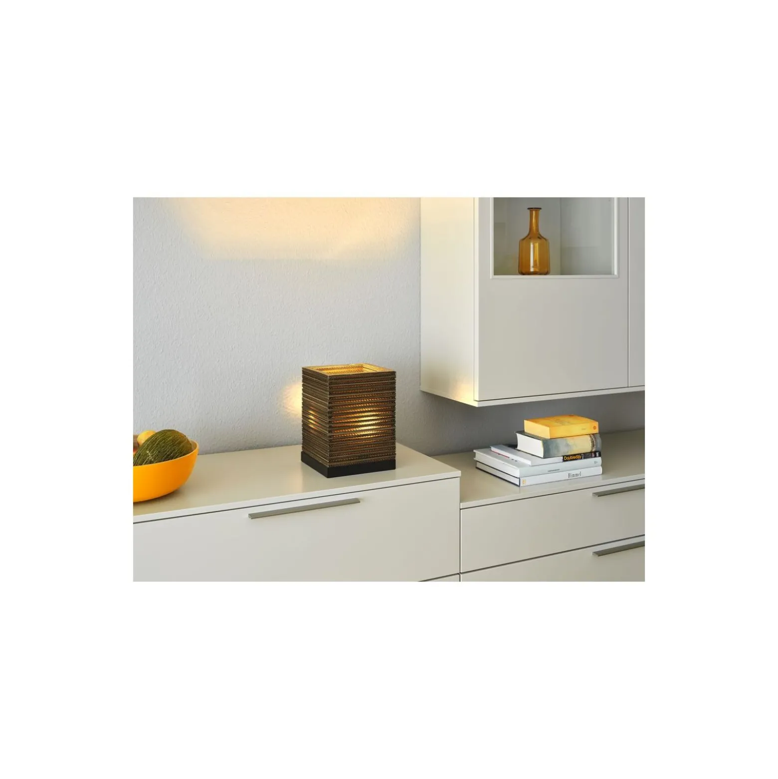 Ledvance Bordslampa Decor Fyrkant Brun | Passande för 1x E27