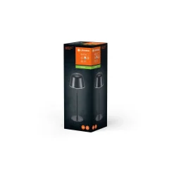 Ledvance Bordslampa Endura Stil Grå 2W 200lm - 827-865 CCT | Dimbar - med USB