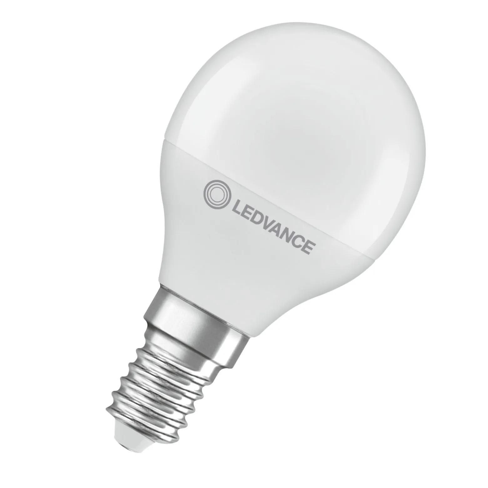 Ledvance Classic LED E14 Boll Matt 4.9W 470lm - 827 Extra Varm Vit | Ersättare 40W