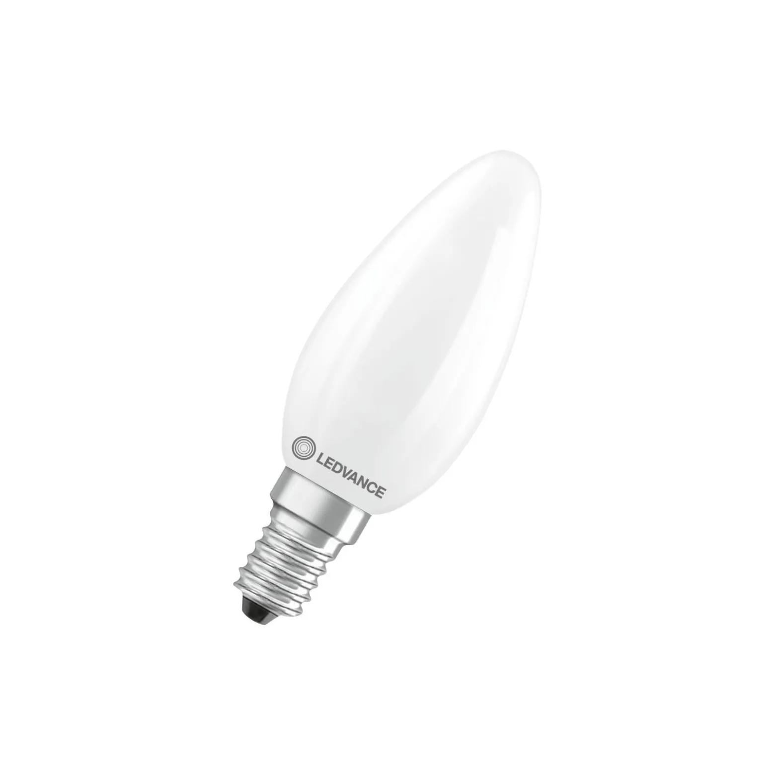 Ledvance Classic LED E14 Kronljus Matt 2.5W 470lm - 827 Extra Varm Vit | Dimbar - Ersättare 40W
