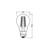 Ledvance Classic LED E27 Päron Filament Klar 11W 1521lm - 840 Kallvit| Ersättare 100W