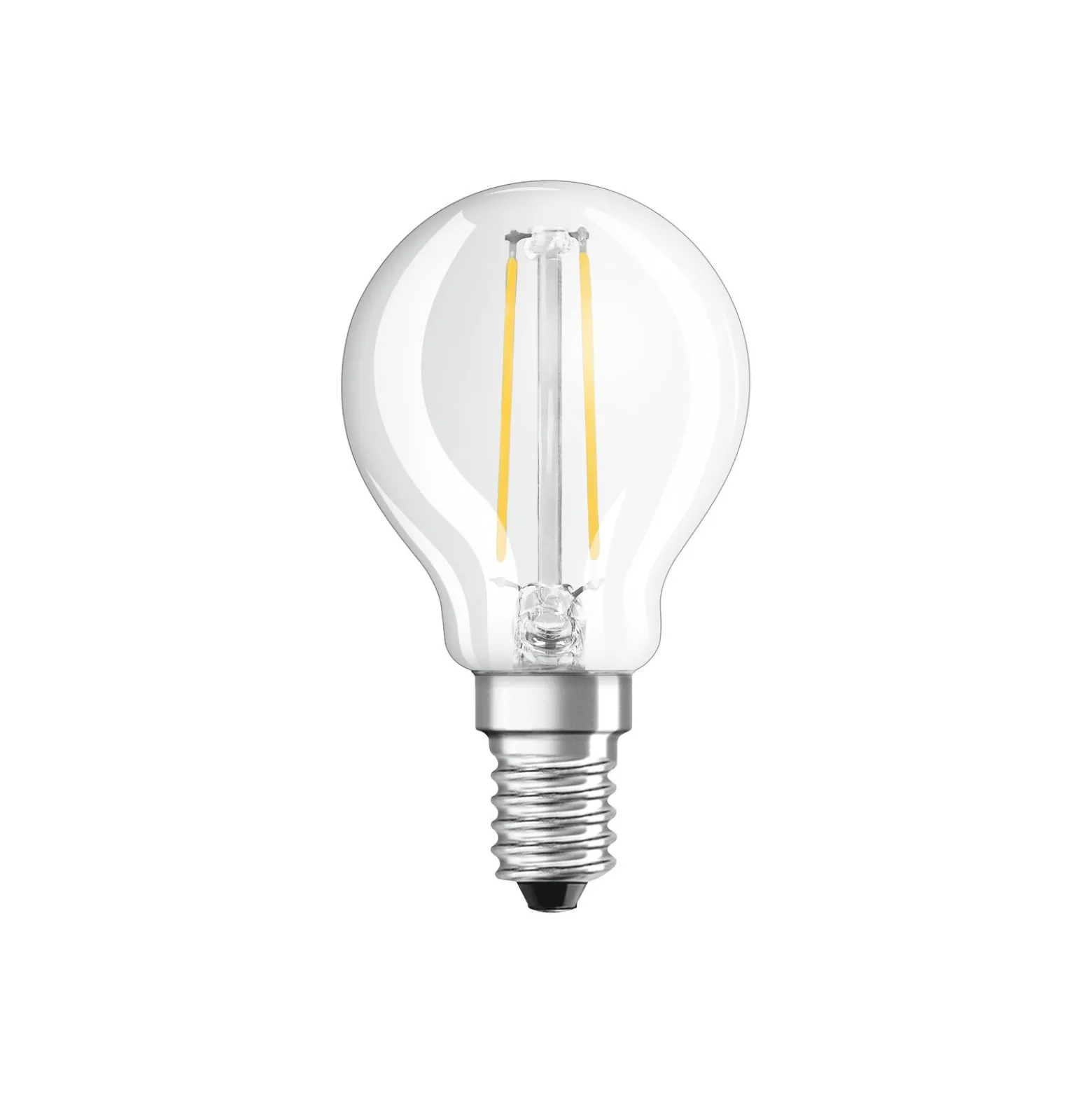 Ledvance Classic LED E14 Päron Filament Klar 2.5W 250lm - 827 Extra Varm Vit | Ersättare 25W