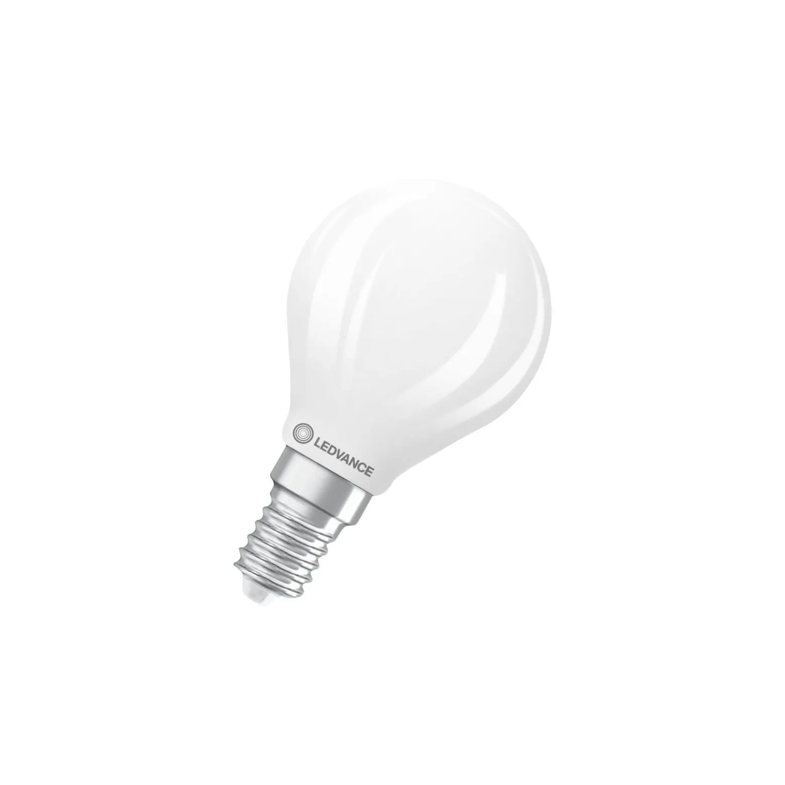 Ledvance Classic LED E14 Päron Matt 3.4W 470lm - 827 Extra Varm Vit | Dimbar - Ersättare 40W