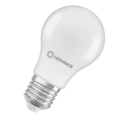 Ledvance Classic LED E27 Päron Matt 4.9W 470lm - 840 Kallvit | Ersättare 40W - Återvunnet