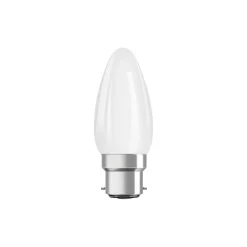 Ledvance Classic Performance LED Lampa B22d Kronljus Filament Matt 4.8W 470lm - 827 Extra Varm Vit | Dimbar - Ersättare 40W