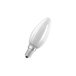 Ledvance Classic Superior LED Lampa E14 Kronljus Filament Matt 4.2W 470lm - 927 Extra Varm Vit | Bästa färgåtergivning - Dimbar - Ersättare 40W