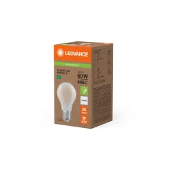 Ledvance Classic Superior LED Lampa E27 Päron Filament Matt 3.8W 806lm - 840 Kallvit | Ersättare 60W