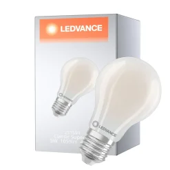 Ledvance Classic Superior LED Lampa E27 Päron Filament Matt 5W 1055lm - 840 Kallvit | Ersättare 75W