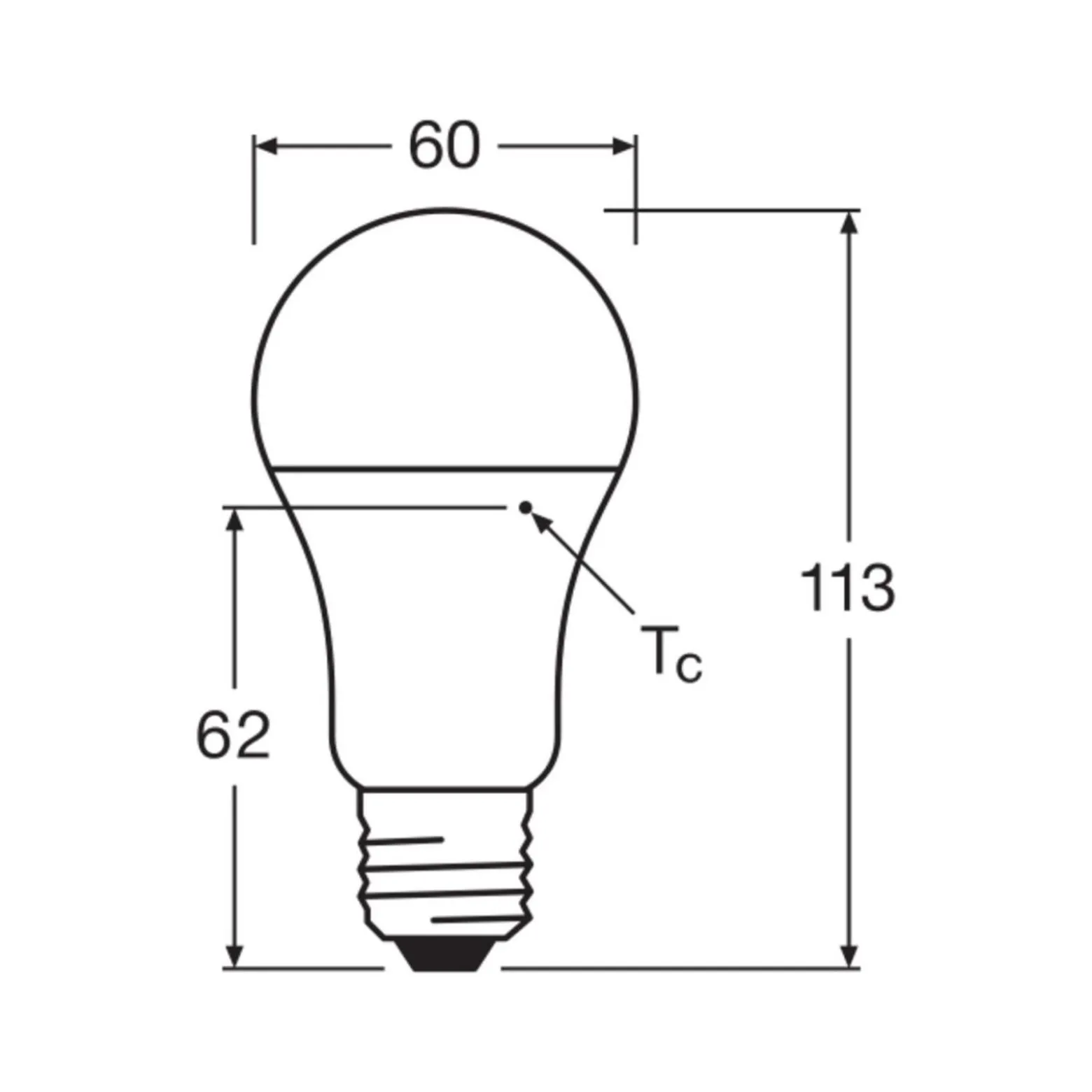 Ledvance Classic Superior LED Lampa E27 Päron Filament Matt 10W 1055lm - 827 Extra Varm Vit | Ersättare 75W